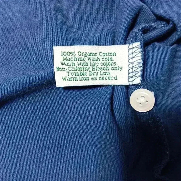 2 Criquet Classic Players Shirt 💯ORGANIC cotton Short Sleeve Polo. Men's sizeXL - Picture 4 of 8